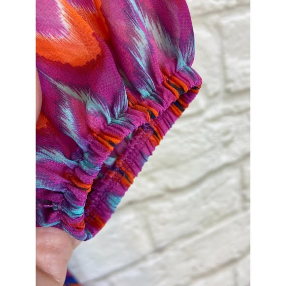 XTRAORDINARY brand Size 12 Dress Lined Dress with Sheer Overlay Pretty - Picture 7 of 10